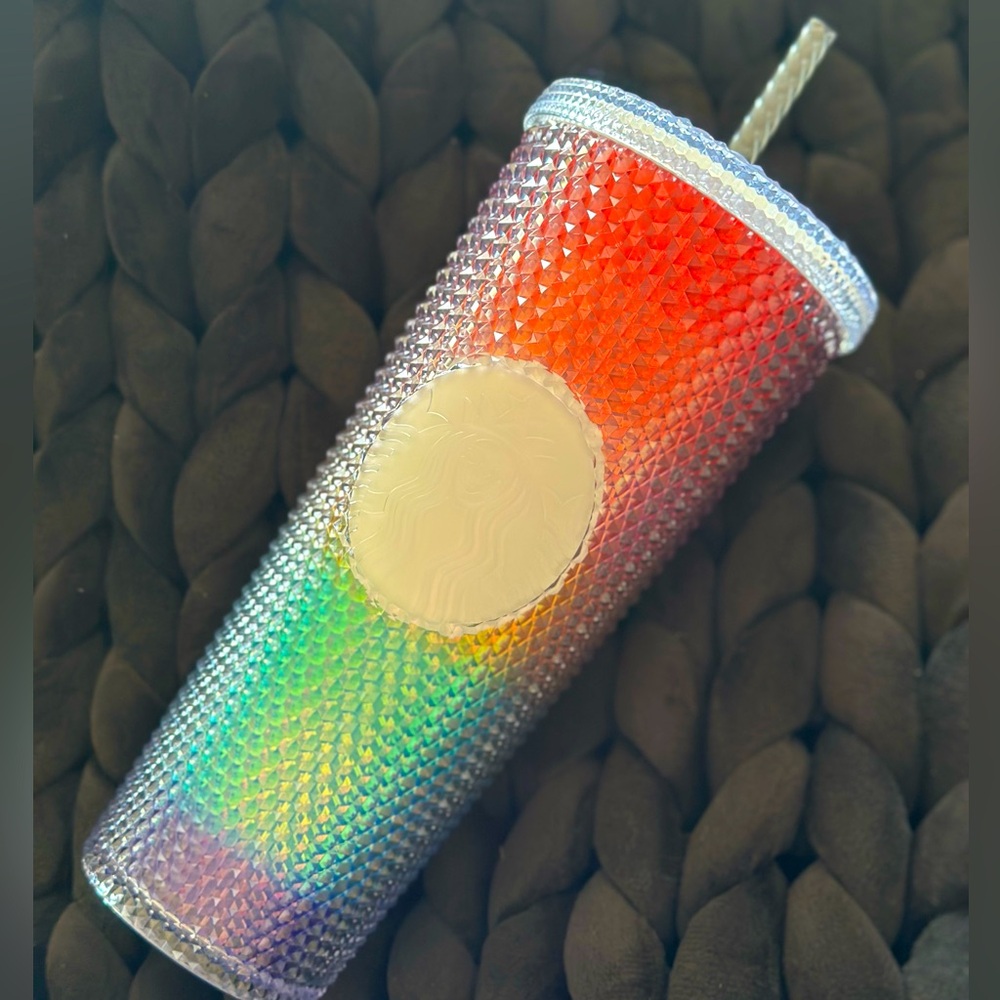 BNWT 🏳️‍🌈 Starbucks Limited Edition Pride Studded Cold Cup Tumbler